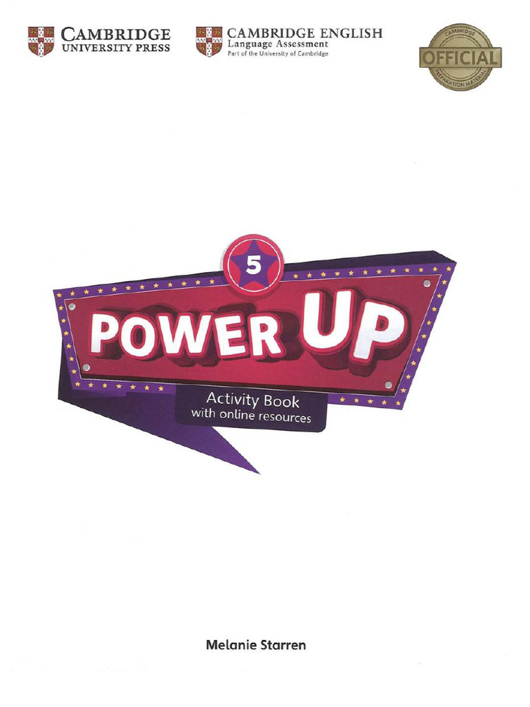 Power Up 5 Activity Book PDF Free | PDF