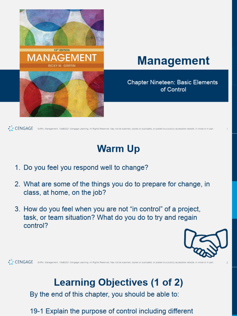 Key Elements of Management Control | PDF | Budget | Financial Ratio