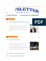 DPI Korea Newsletter - November 30 - 2011