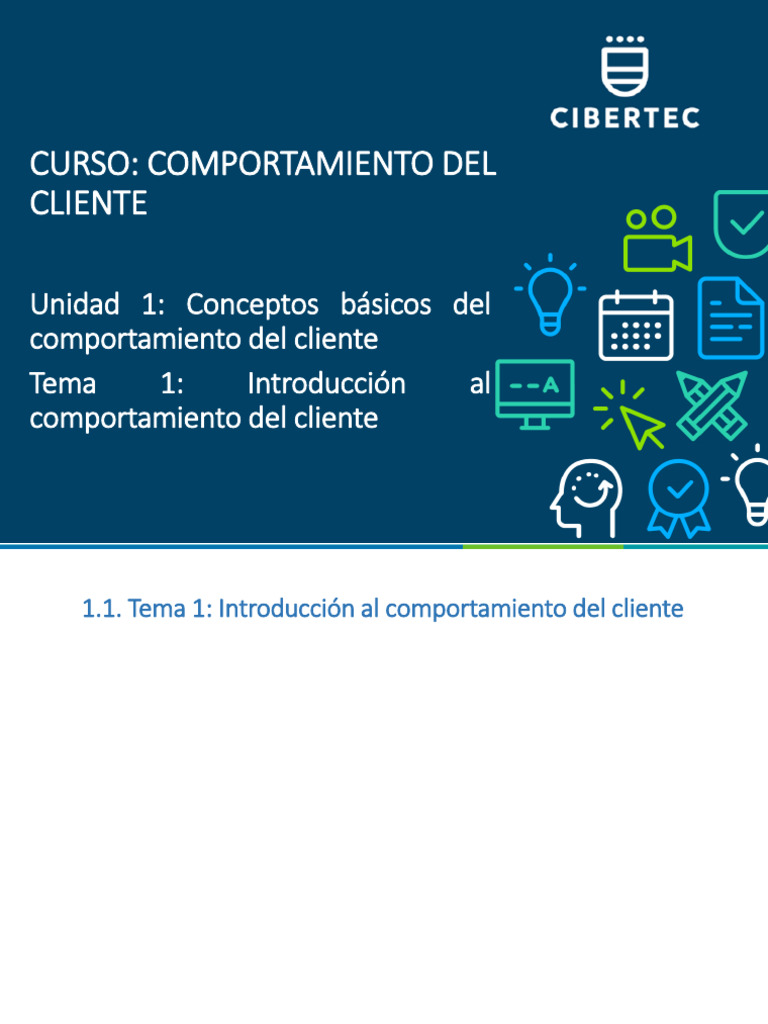 Tema 1 | PDF | Comportamiento | Los consumidores