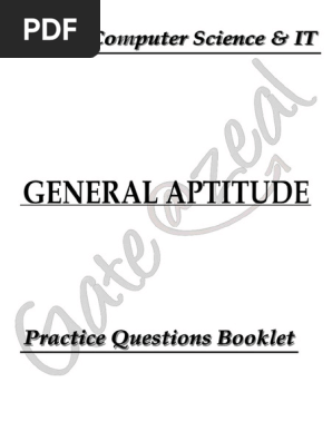 GATE General Aptitude Analysis | PDF | Interest | Percentage