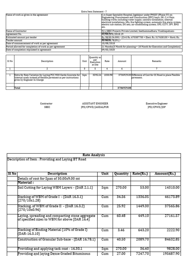 A i statement 7 dev road pdf structural engineering building