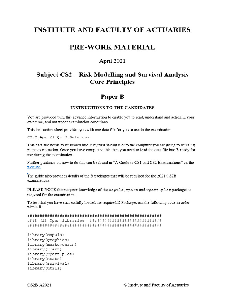 CS2B Pre-Work Material Instructions April 2021 | PDF | Computer Science ...