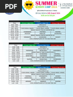 PEA Timetable: October 7, 2025 | PDF