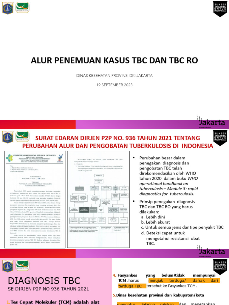 Alur Penemuan Kasus TBC Dan TBC | PDF