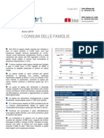 Istat Consumi Delle Famiglie 2010