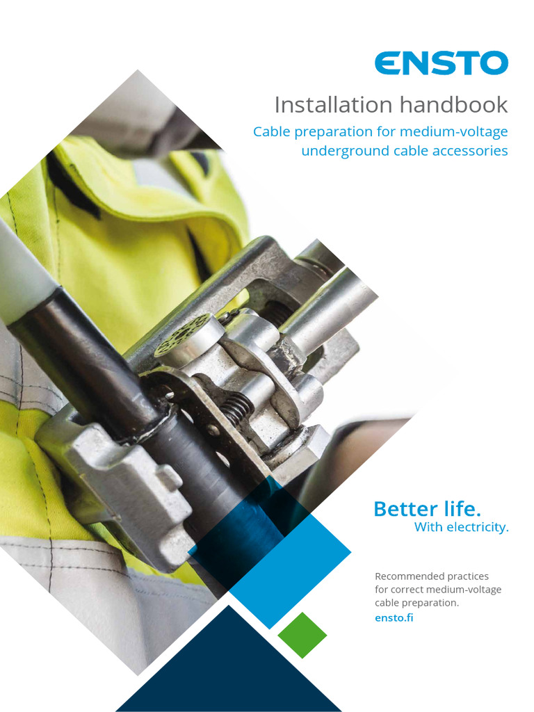 Medium-Voltage Cable Preparation Guide | PDF | Electrical Connector ...
