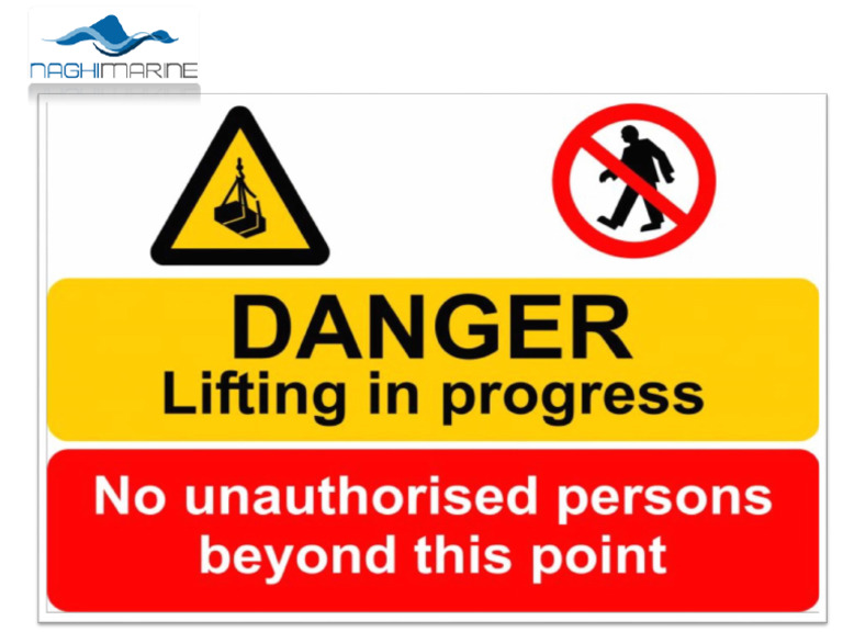 Lifting Operations Area Sign | PDF