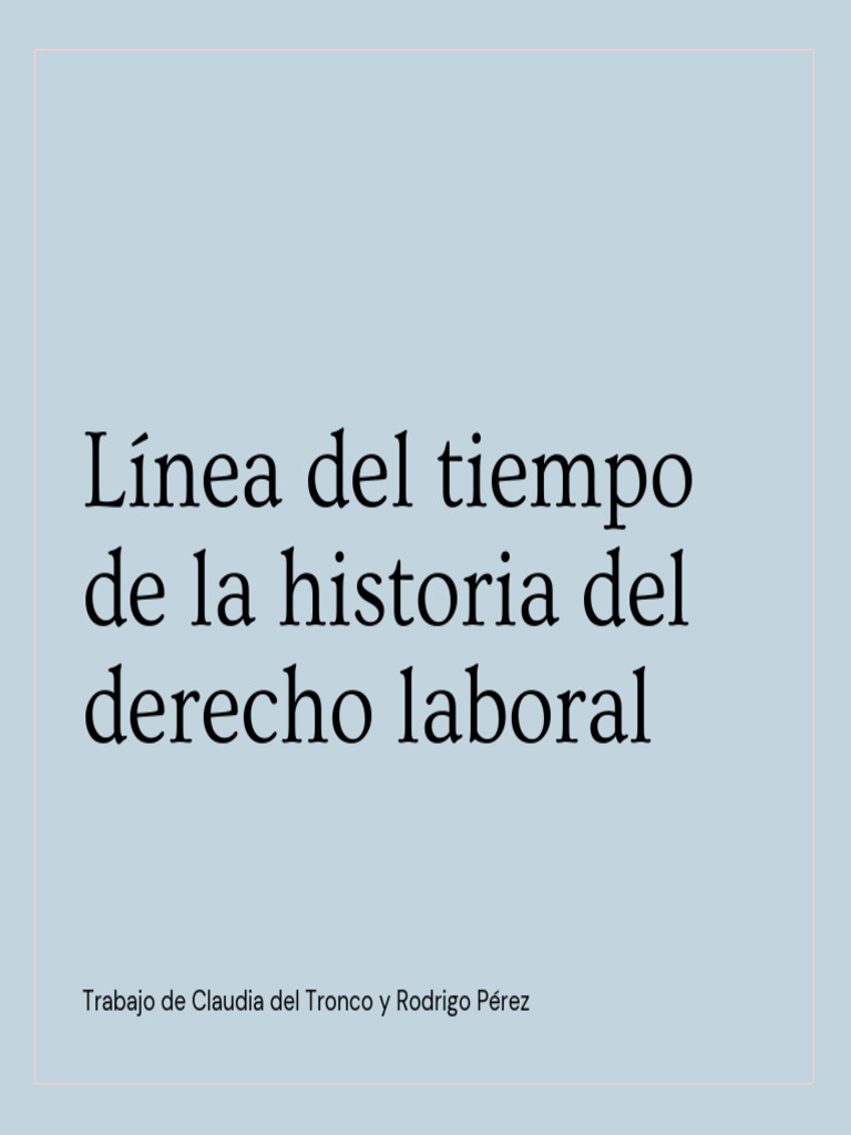 Historia del Derecho Laboral en España | PDF | Derecho laboral | Huelga