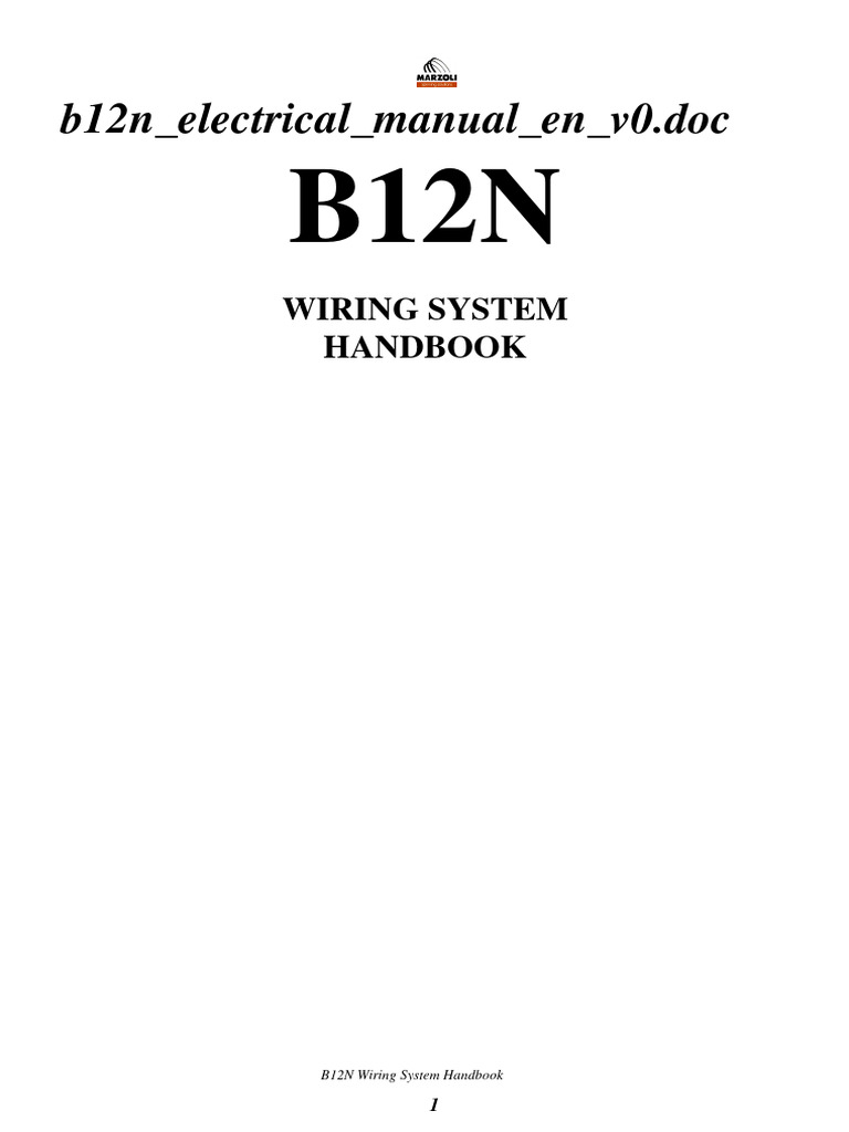 B12N Electrical Manual en V0 | PDF | Programmable Logic Controller ...