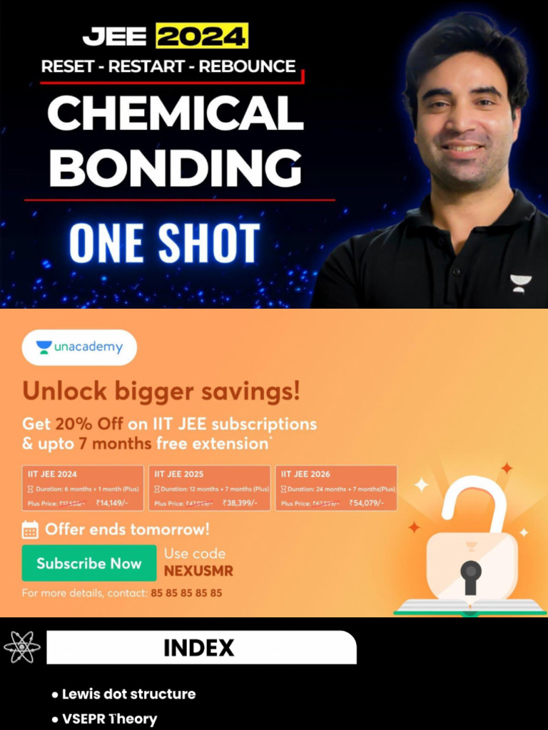 Chemical Bonding - RRR | PDF