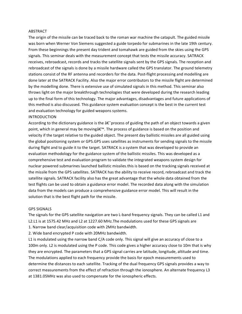 Abstract Satrack | PDF | Science | Electronics