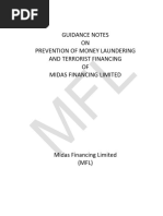 Compliance - ML, TF & PF | PDF | Money Laundering | Terrorism Financing