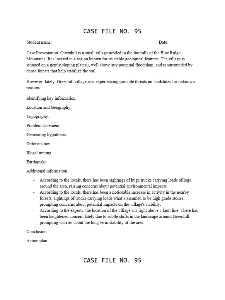 CASE FILE | PDF