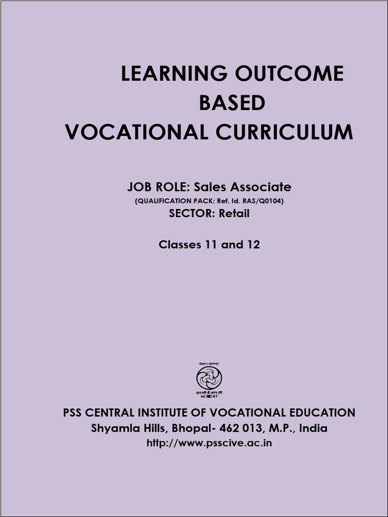 Retail Sales Associate Curriculum Guide | PDF | Educational Assessment ...
