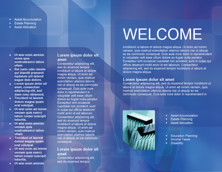 Template Brochure Inside | PDF