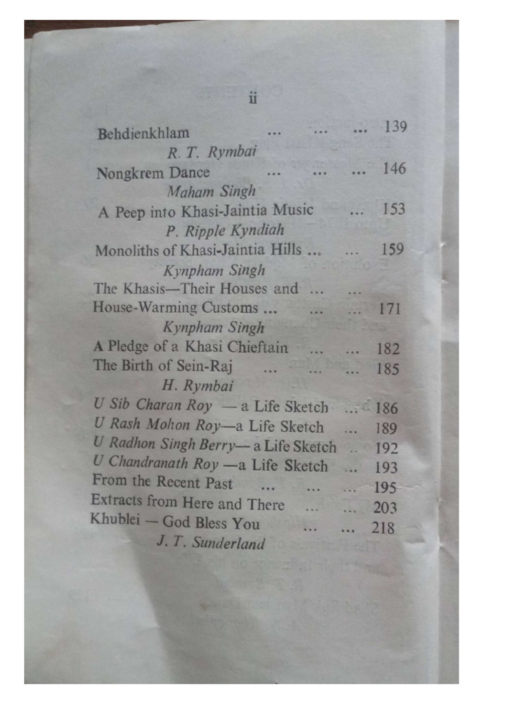 Khasi Heritage Khasi House Pdf