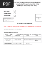 2024 - 2025 ECOT Application Form | PDF | Identity Document | College