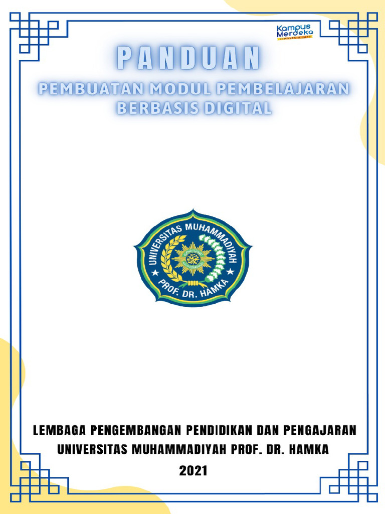 Panduan Penyusunan Modul Pembelajaran Digital Pdf