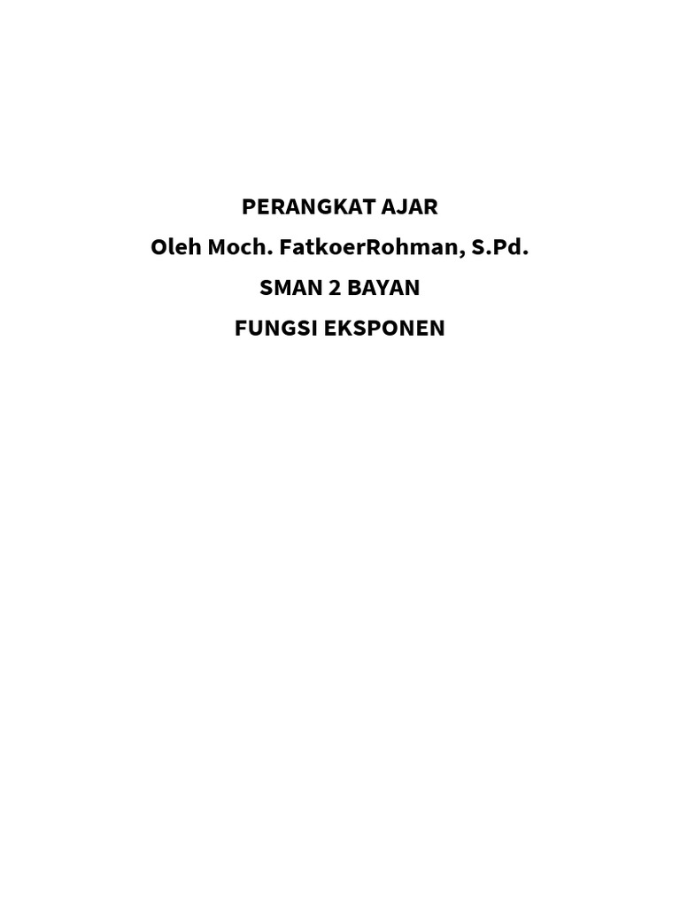 Final Ma - Mat - Moch Fatkoer Rohman - Sma - e - 2 | PDF | Komputer