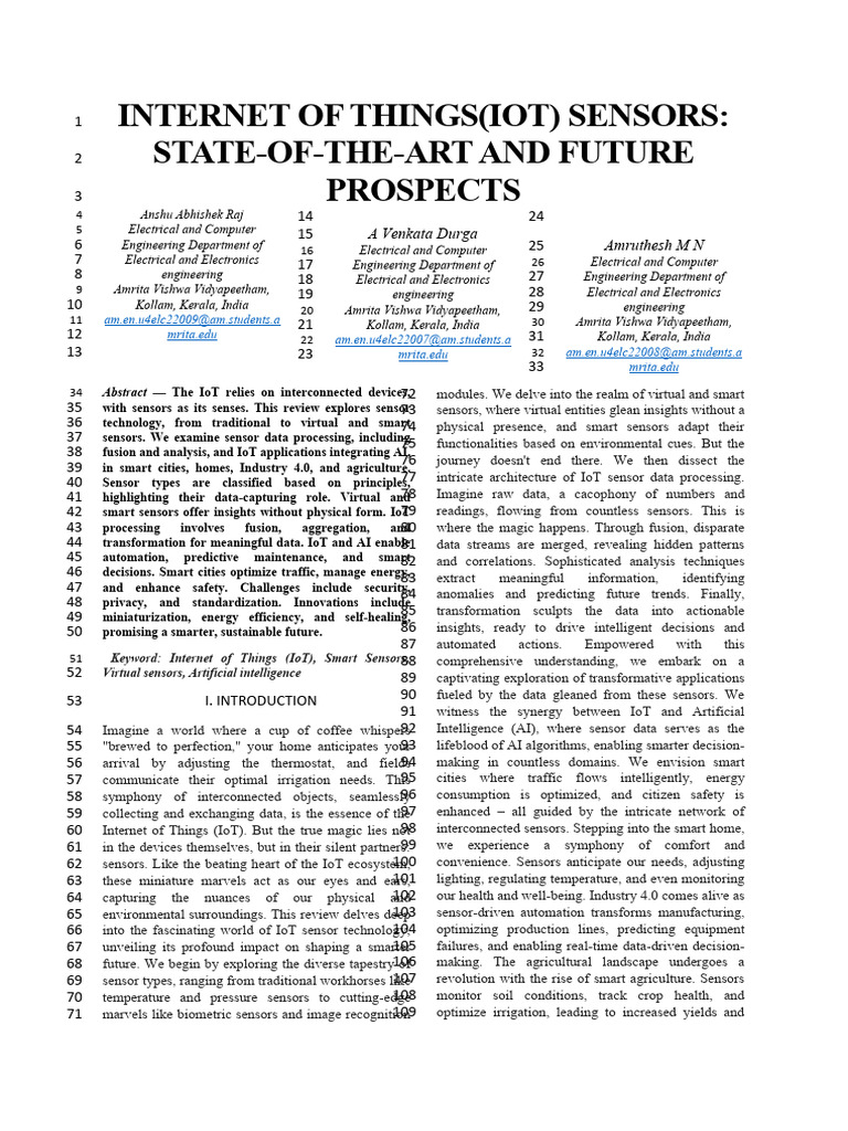 Internet Of Things Pdf Internet Of Things Artificial Intelligence