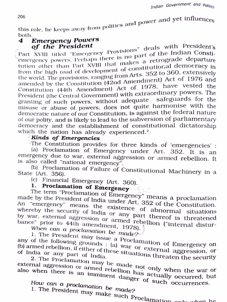 Understanding Presidential Emergency Powers | PDF | Public Law | Legal ...