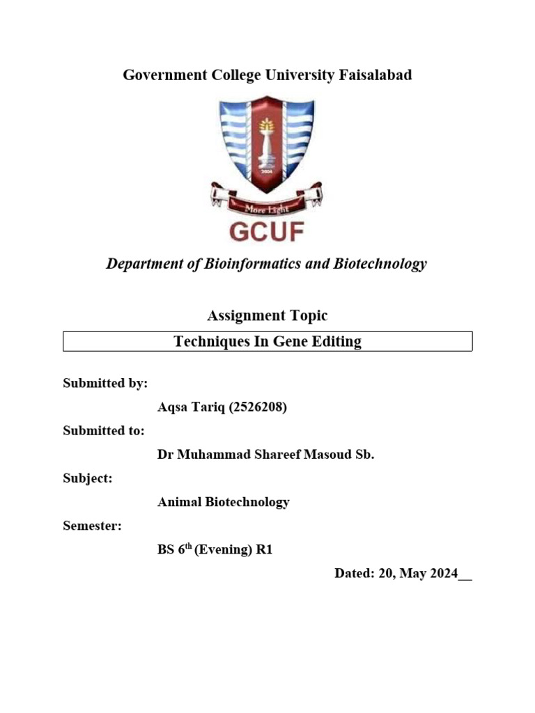 techniques-in-gene-editing-08-gcuf-assignment-pdf-crispr-dna