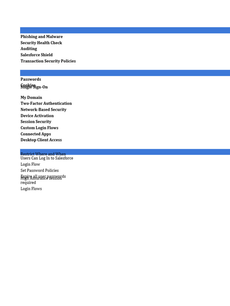 Sharing and Visibility Designer - Quick Notes (By 0to1code - Com) | PDF ...