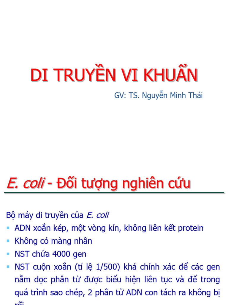 3 Di Truyá N Vi Khuáº N Pdf