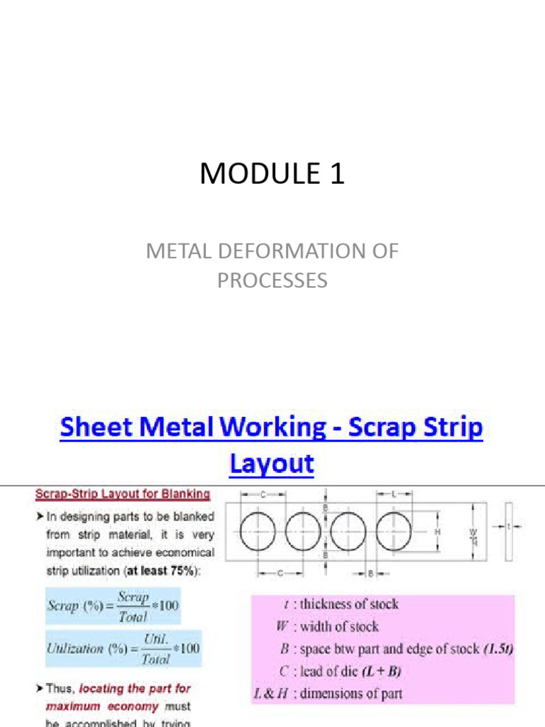 Pe Ii - Numericals - Formulas | PDF | Sheet Metal | Engineering Tolerance