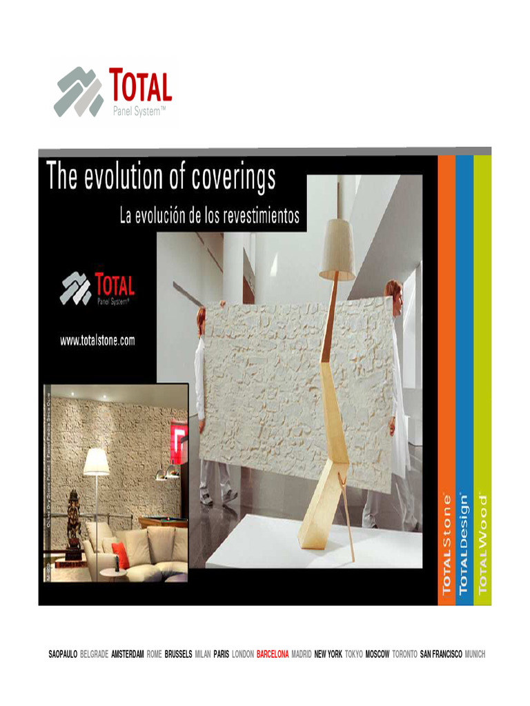 Presentación TOTAL Panel System | PDF | Matériaux