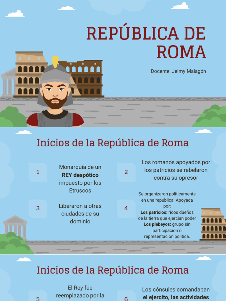 Republica de Roma PDF | PDF | Republica Romana | Roma antigua