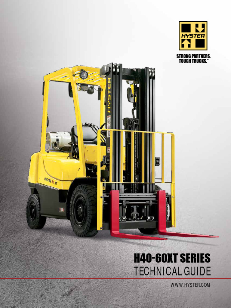 Hyster H60XT Specifications Overview | PDF | Forklift | Truck