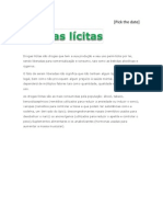 As Drogas São Substancias Capazes de Alterar o Funcionamento de Todo o Organismo Humano