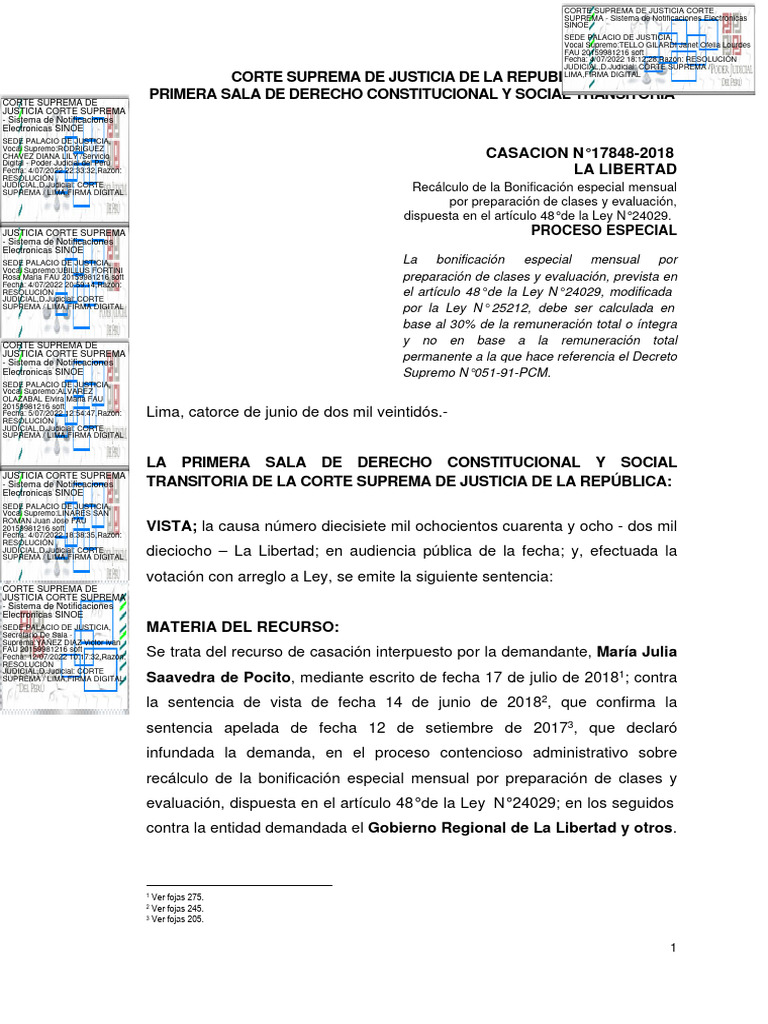 Proceso Especial | PDF | Sentencia (ley) | Caso de ley