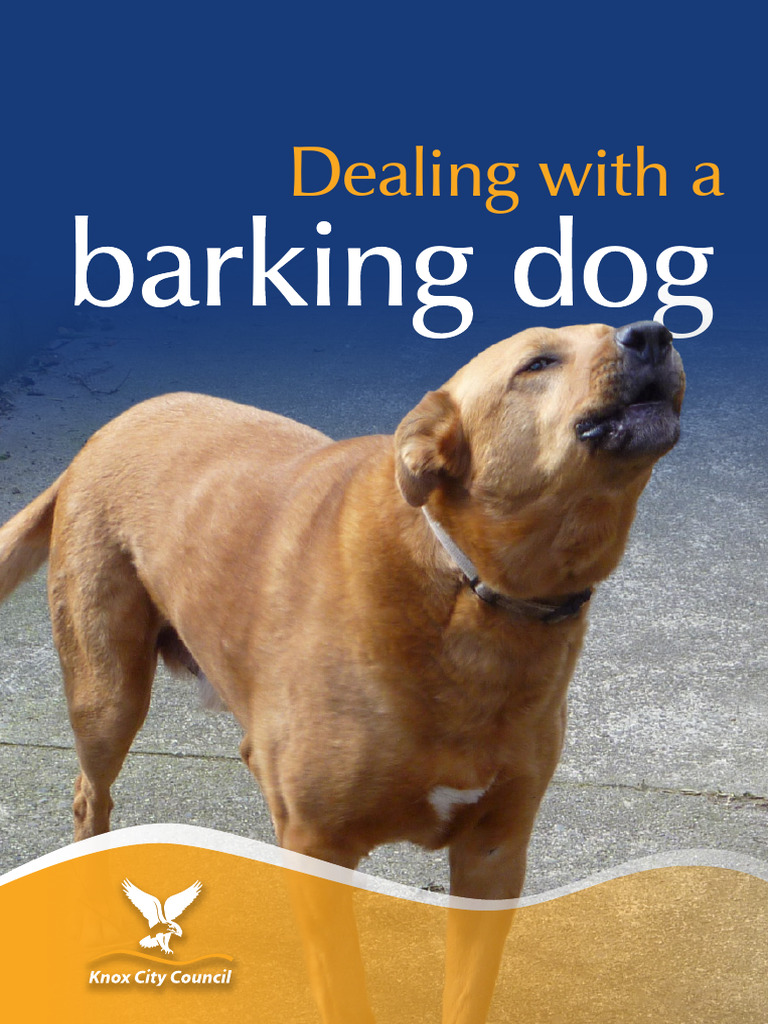 Dealing With A Barking Dog Booklet 2019 | PDF | Perjury | Nuisance