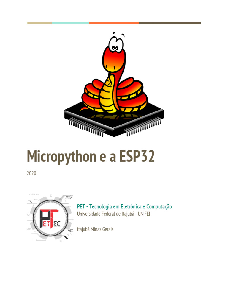 Apostila-PET TEC Tutorial Micropython | PDF | Porta (rede de ...