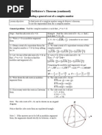 Roots of Complex Numbers