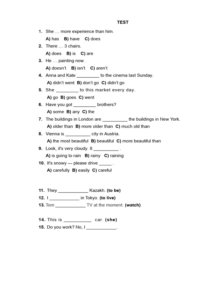 Trial Test | PDF | Teaching Methods & Materials | Home & Garden