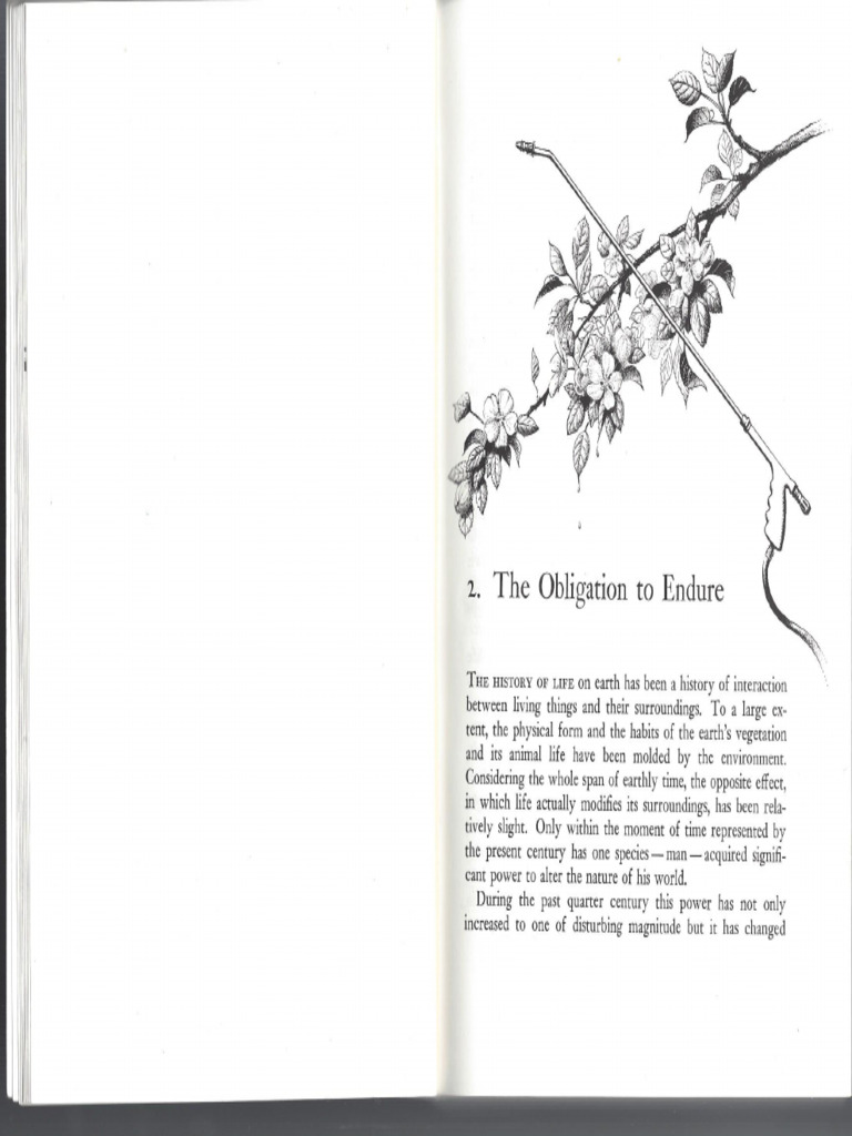 01 - Silent Spring - Chap2 - Carson (1962 - 2002) | PDF
