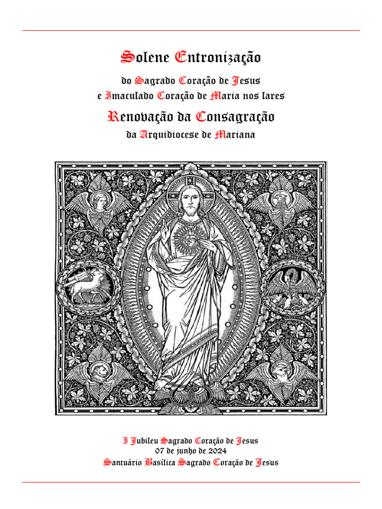 Entronização dos Sagrados Corações nos Lares | PDF | Oração | Maria ...