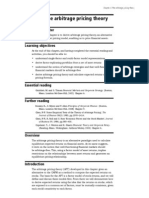 Arbitrage Pricing Theory Explained