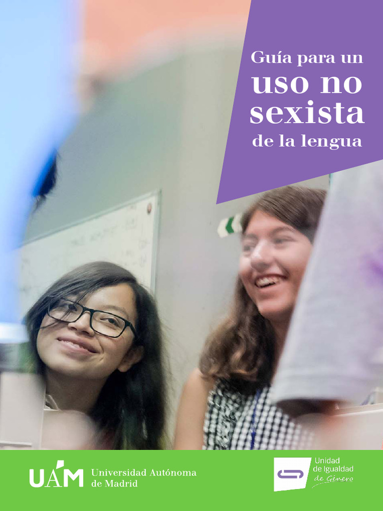 Guía de Lenguaje Inclusivo y No Sexista | PDF | Sexismo | Género gramatical
