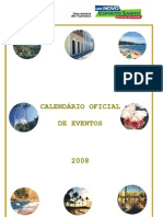 Calendar I o Oficial Even To S 2008