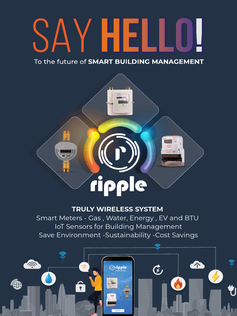 Ripple Smart Metering Solutions Overview | PDF | Flow Measurement