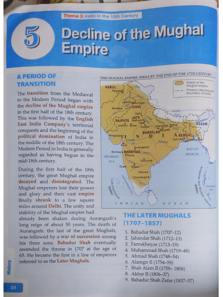 Mughal Empire visual data 2