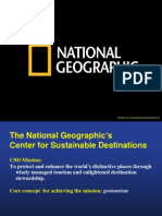National Geographic's Center for Sustainable Destinations