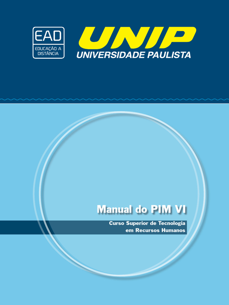Manual do PIM VI em Recursos Humanos | PDF | Liderança | Abstract (resumo)