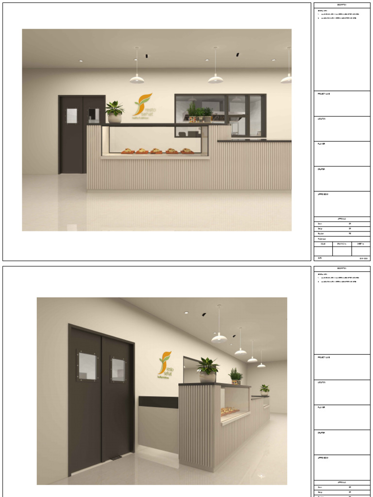 Gambar Kerja Dapur | PDF