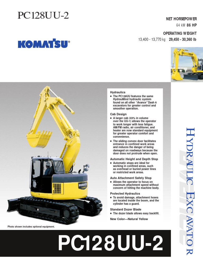 Pc128uu 2 | PDF | Horsepower | Engines
